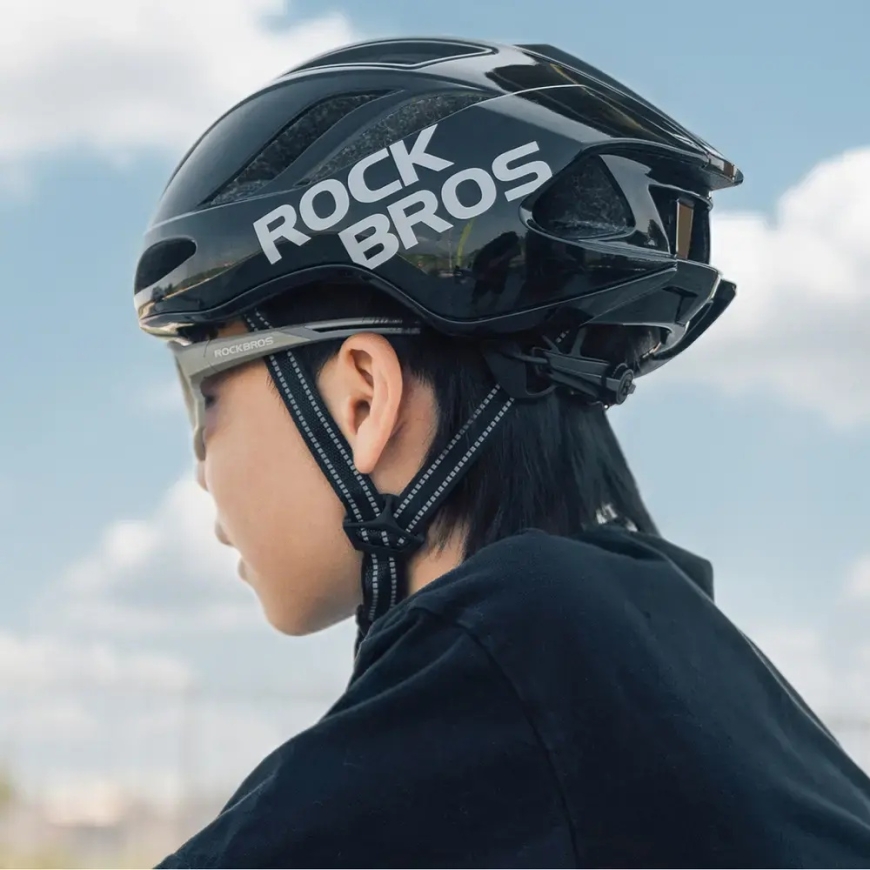 Rockbros TS-42 Lightweight Bike Helmet 58-62 cm - Black – 5