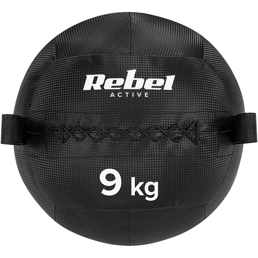 Meditsiiniline pall fitnessi ja rehabilitatsiooniharjutuste jaoks, 9kg, REBEL ACTIVE – 2