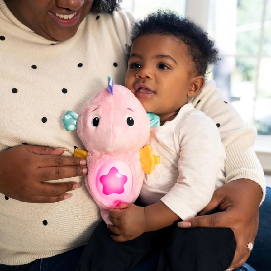 BABY EINSTEIN soothing plush toy Seahorse Soother, pink, 17400-013 – 4