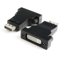 Spacetronik DisplayPort Connector to DVI Connector and Socket Connecting Adapter SPD-A04