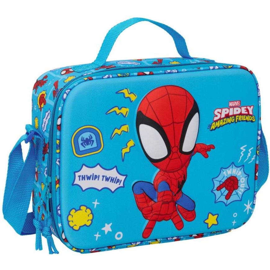 Safta Marvel Spidey 3D thermal lunch bag
