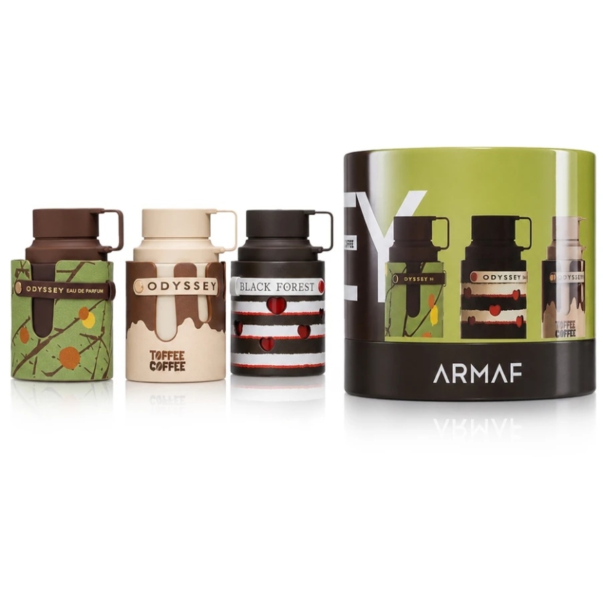 Armaf Odyssey rinkinys unisex (EDP, 30 ml + EDP, 30 ml + EDP, 30 ml)
