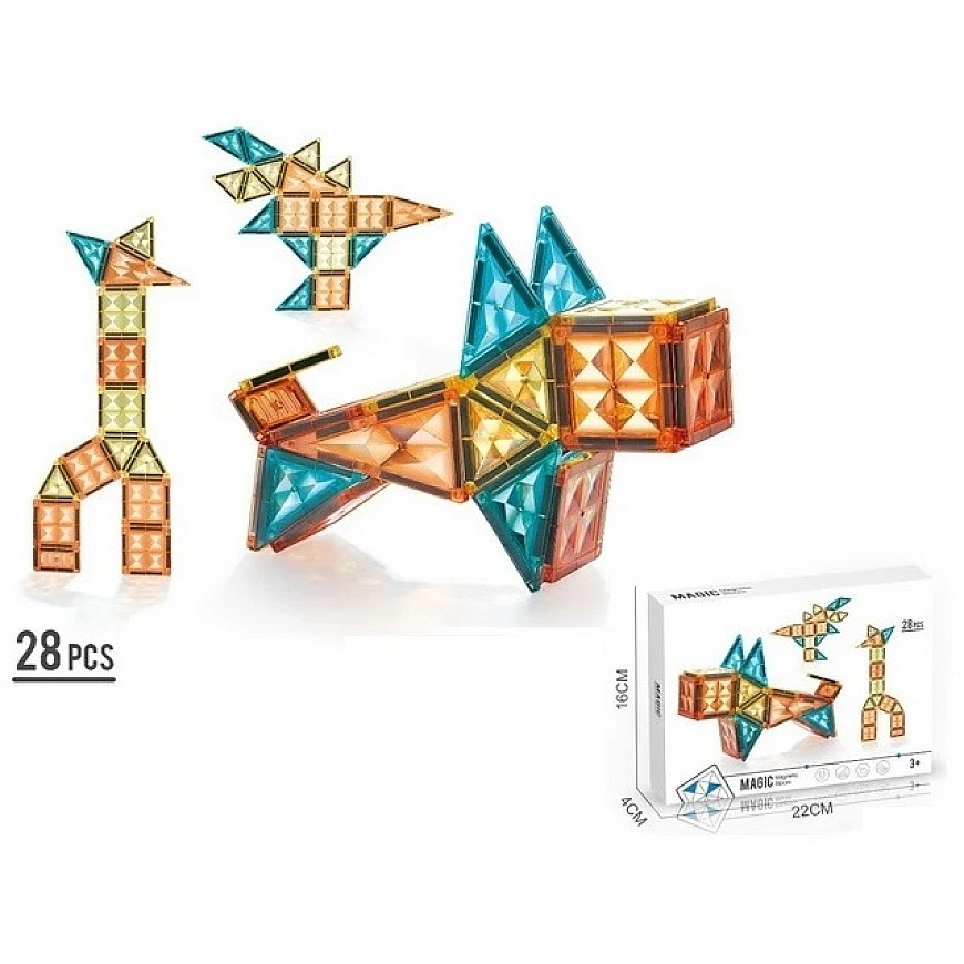 Madej Magneettiset palat 28 kpl 013259 95854