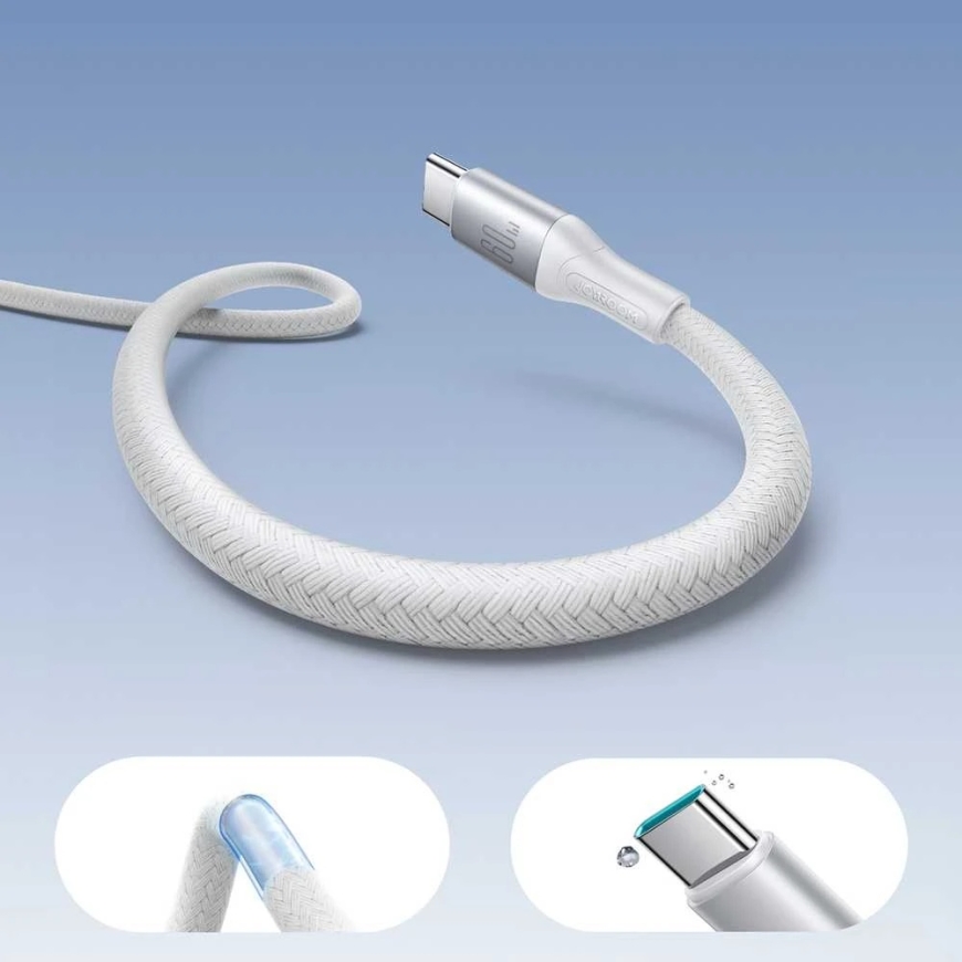 Joyroom S-A28 USB-C to USB-C Cable 60W 2.0m White – 4