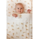 Little Dutch beebivoodi tekk vooderdatud `Safari Leo´ 110×140 cm