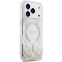 Guess Resin Bottom Glitter MagSafe Case for iPhone 18 Pro / 17 Pro - gold Guess Resin Bottom Glitter MagSafe Case for iPhone 18 Pro / 17 Pro - gold