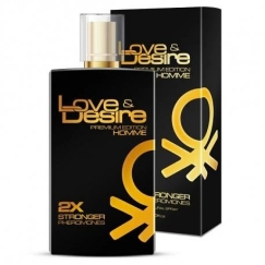 Eromed Love Desire Premium Edition Homme 2x Stronger Pheromones feromonai vyrams 100 ml