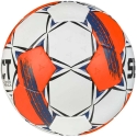 Select Ultimate European League Replic 1 v25 EHF käsipallo valkoisena ja oranssina 13521 (1)