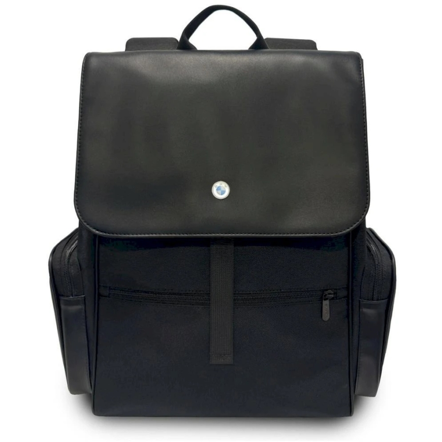 BMW Seljakott Küljepockets Metalllogo 15" Must Värv – 4