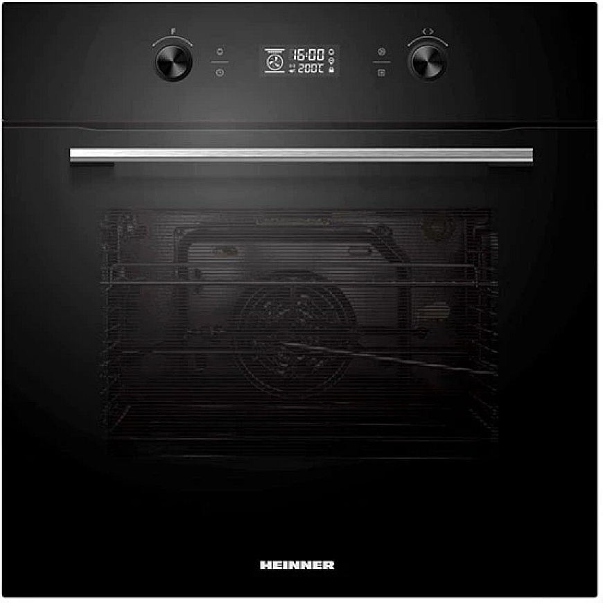 Sisseehitatud 70L ahi automaatse puhastusfunktsiooniga, HBO-M7010GCDRP-GBK HEINNER