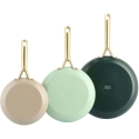 Набор сковородок Green Pan Greenpan Shades 3 предмета 20+24+28см (CC009018-001)