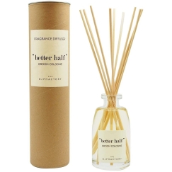 Aromātiskie nūjiņas difuzoram The Olphactory Better Half Groom Cologne, 100 ml