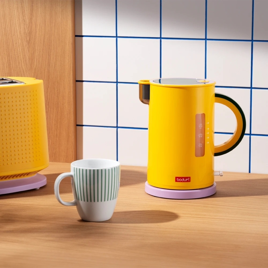 Bodum elektriskais tējkanna MoMA Bistro 1L saules dzeltenā – 2