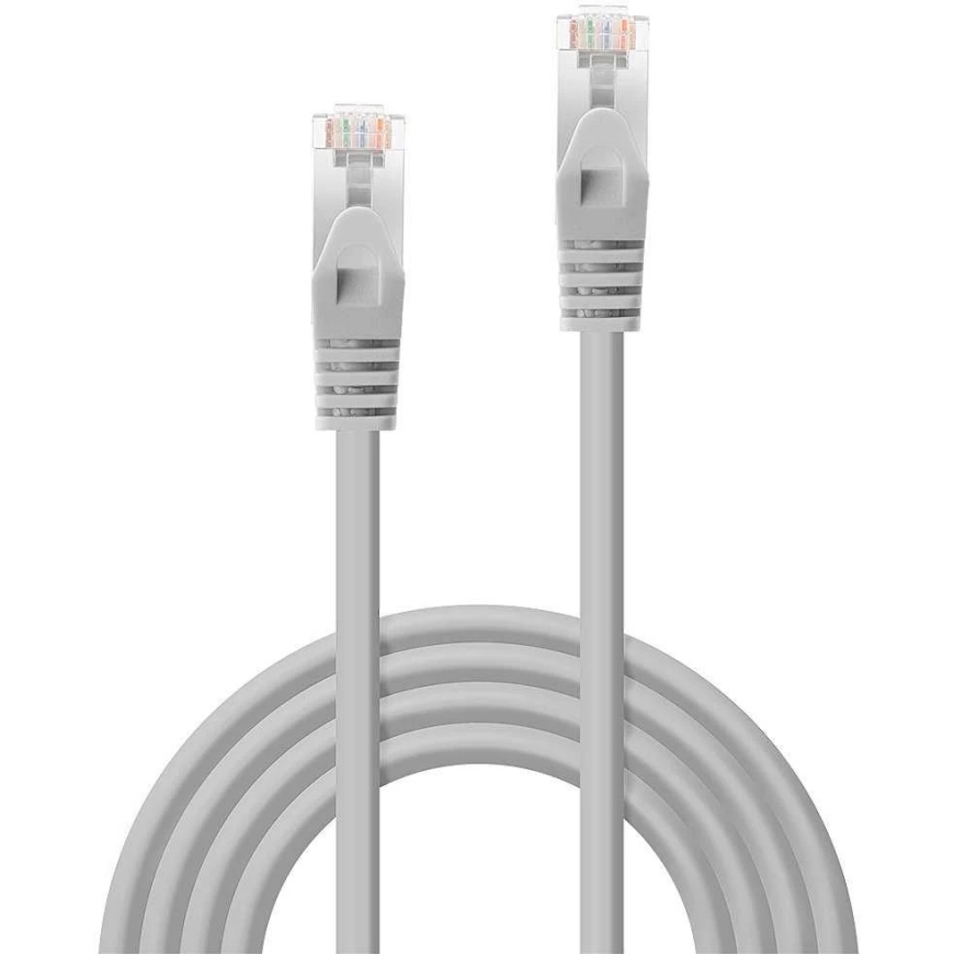 Network Cable - LINDY 2m Cat.5e F/UTP RJ45 100MHz Copper Gray – 2