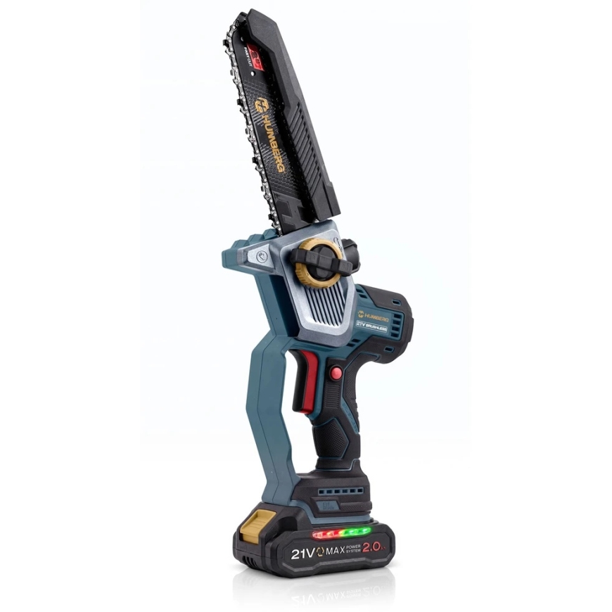 Akumuliatorinis grandininis pjūklas Humberg HM-437 10" 8" (JS-543710) – 5