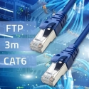 Qoltec Ethernet LAN network cable | Cat6 | FTP | 3m Qoltec Ethernet LAN network cable | Cat6 | FTP | 3m