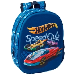 Safta Hot Wheels 3D Puzzle Backpack 33cm