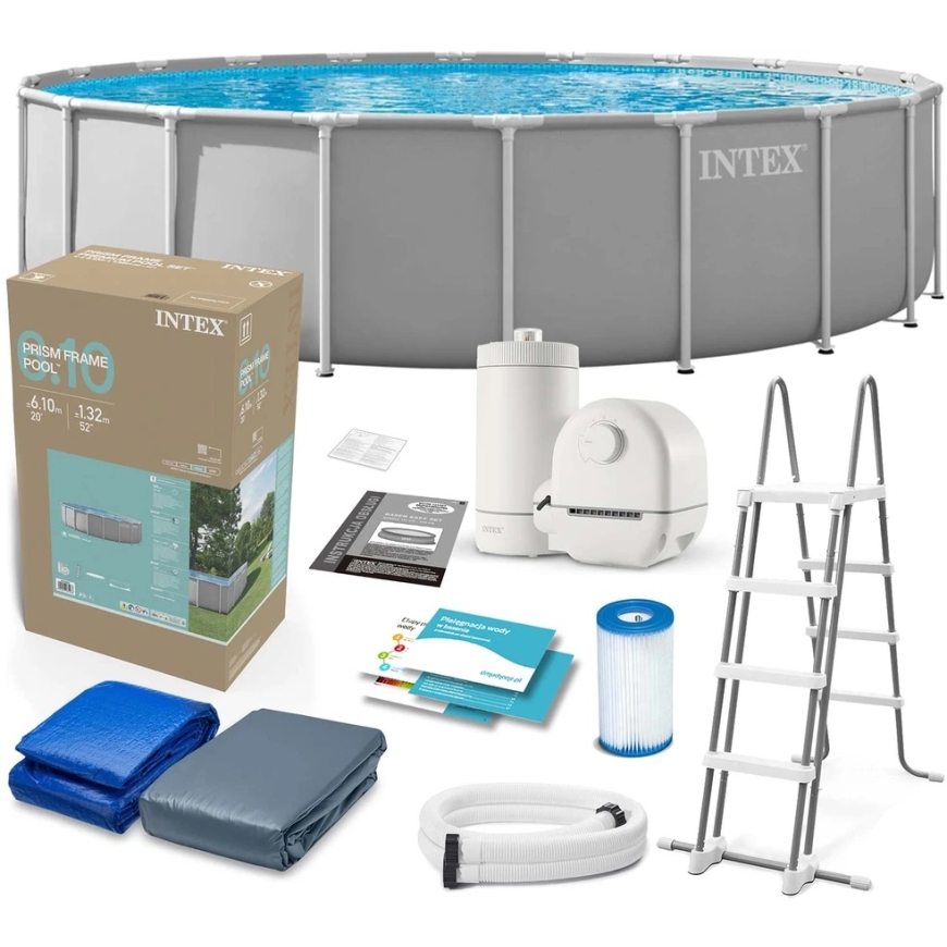Intex Dārza karkasa baseins 610 x