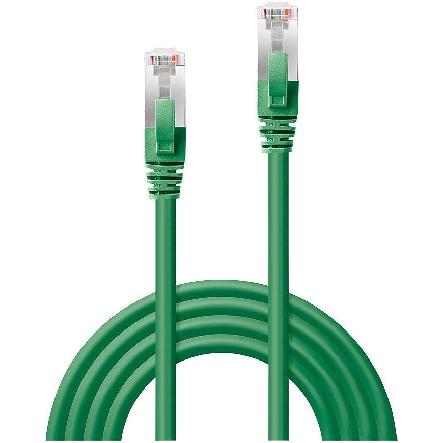 Network Cable - LINDY Cat.6A S/FTP LSZH Network Cable, RJ45, M/M, 500MHz, 5 m, Green – 2