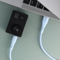 Forcell F-Energy C341 duomenų perdavimo ir įkrovimo laidas | USB-A į Micro USB | QC 3.0 | 18W | 1m | mėlynas Forcell F-Energy C341 duomenų perdavimo ir įkrovimo laidas | USB-A į Micro USB | QC 3.0 | 18W | 1m | mėlynas
