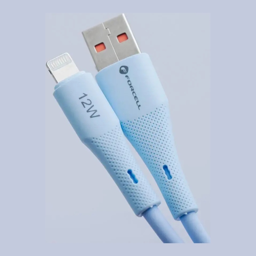 Forcell F-Energy C341 провод для передачи данных и зарядки | USB-A на Micro USB | QC 3.0 | 18W | 1m | синий – 4
