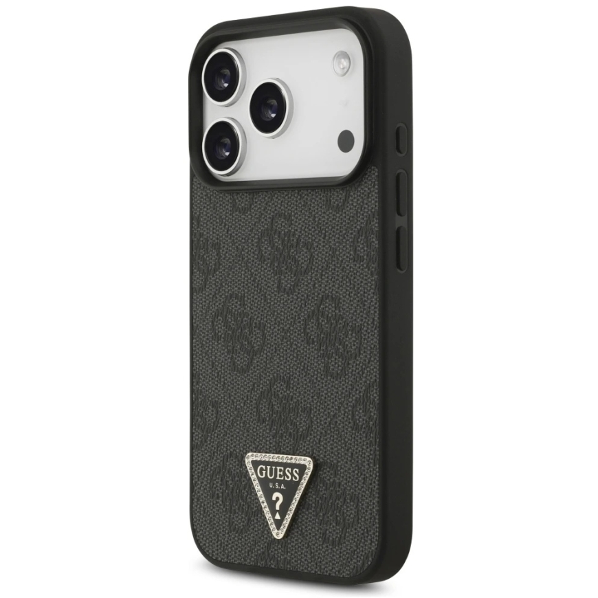 Guess naha 4G Triangle Strass MagSafe kest iPhone 18 Pro / 17 Pro, must – 3