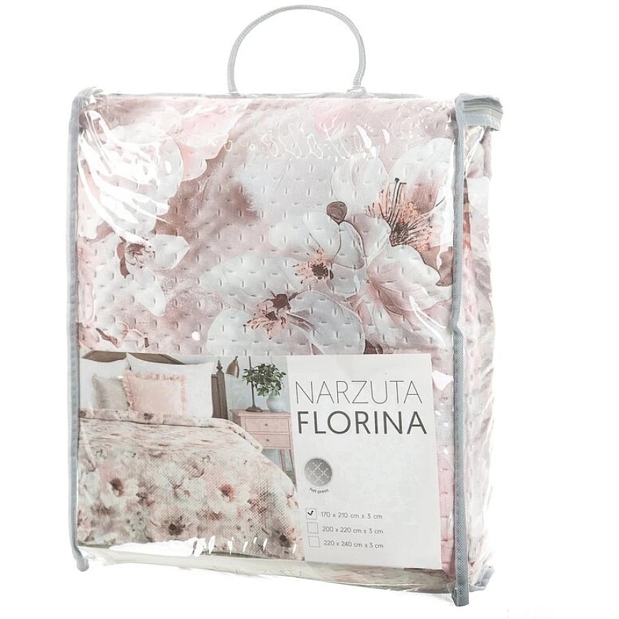 Eurofirany TAIP/N/FLORINA/P+S 170X210 PUDE+SREB Peitto – 5