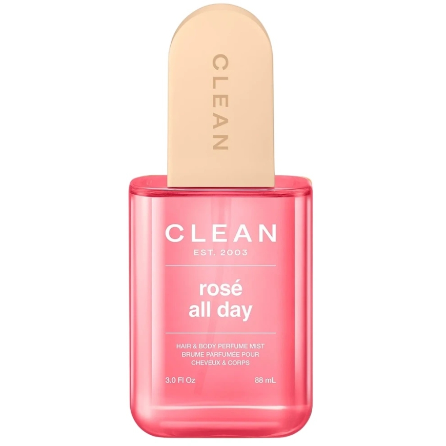 Clean, Rose All Day, juuste lõhnaveepihusti, naistele, 88 ml, naistele