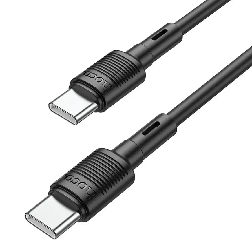 Hoco Victory X83 tiedonsiirto- ja latauskaapeli | USB-C – USB-C | 60W | 1m | musta – 3