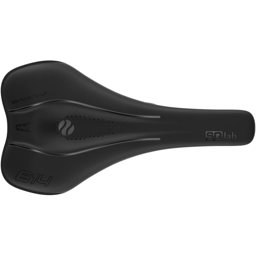 Sqlab SQB Седло 614 Ergowave active 2.1 S-Tube, 16см, 900 черный – 2