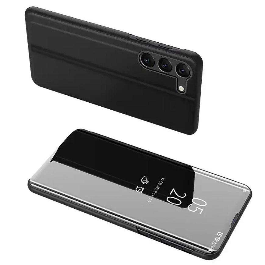 OEM Clear View grāmatveida maciņš telefonam