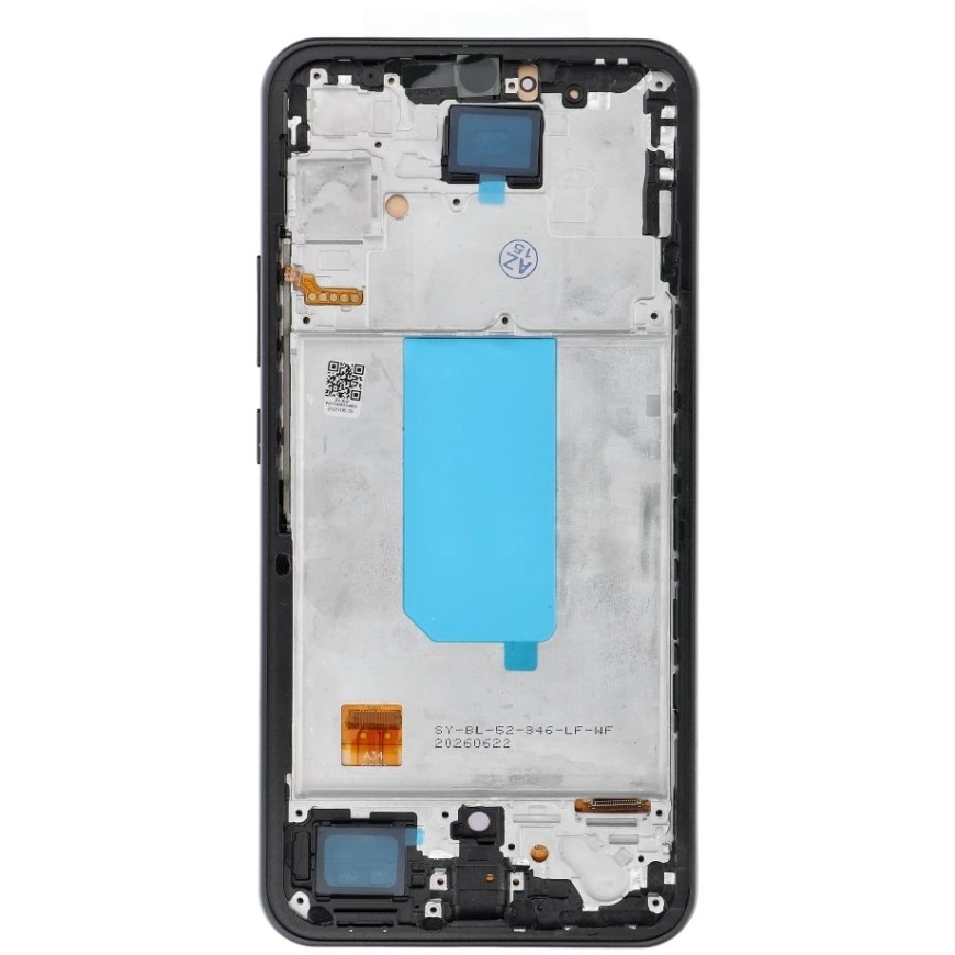 Oem REWA LCD экран SAMSUNG A34 5G OLED черный с рамкой