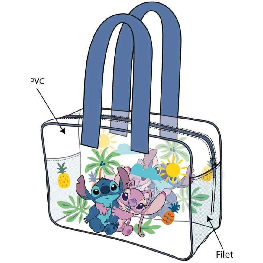 Сумка для пляжа Disney Stitch & Angel