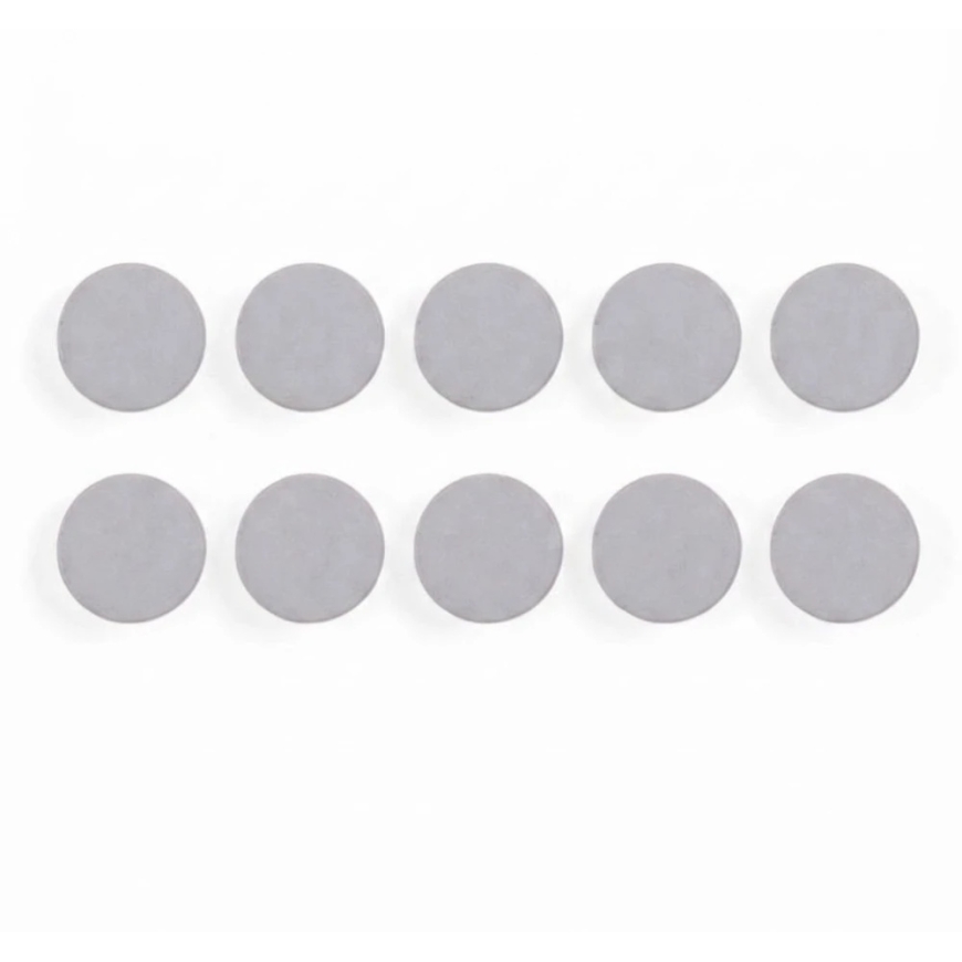 Bi-Office balto tāfeles magnēti 30 mm, 10 gab., īpaši spēcīgi, balta krāsa – 4