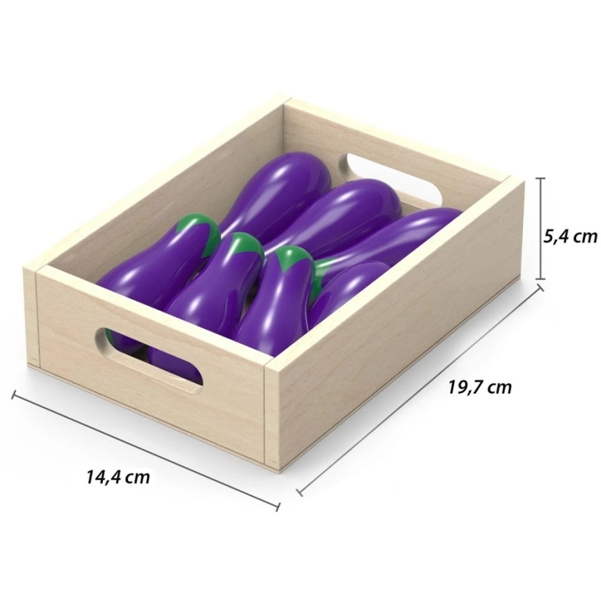 Tooky Toys TOOKY TOY Montessori medinis sodo vežimėlis 57 vnt. – 4