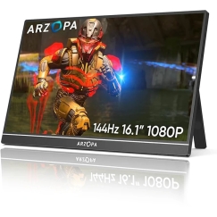 Žaidimų monitorius ARZOPA Z1FC 16.1" Full HD
