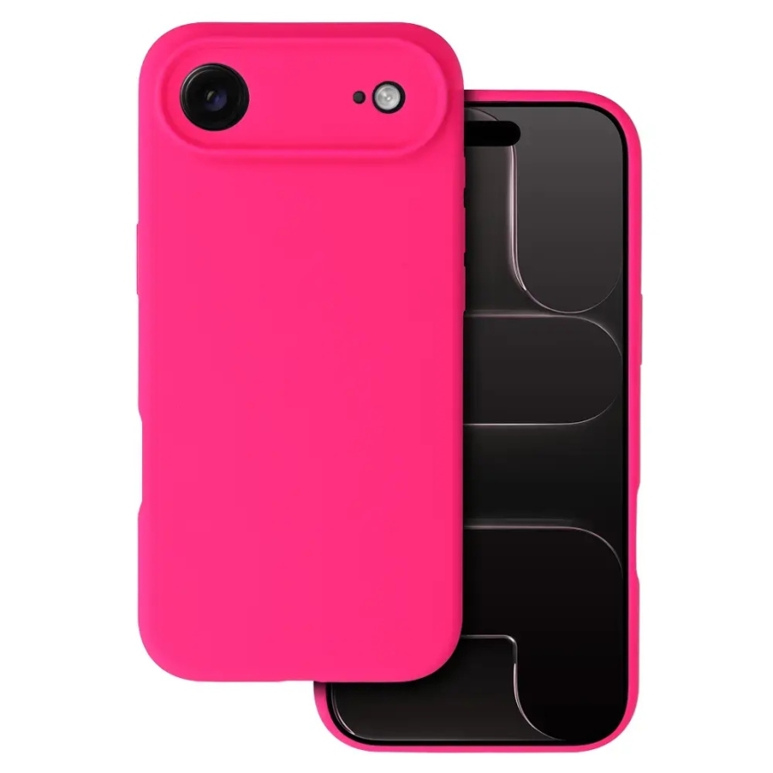 Silicone Lite telefono dėklas iPhone 17 Air rožinis