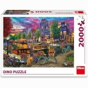 Dino dėlionė 2000 dalių: Nutapytas Amsterdamas Dino dėlionė 2000 dalių: Nutapytas Amsterdamas