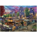 Dino puzle 2000 gabali: Zīmēts Amsterdamā Dino puzle 2000 gabali: Zīmēts Amsterdamā