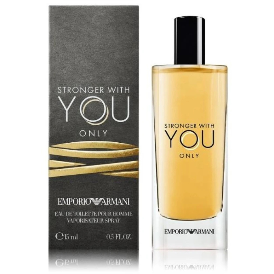 Giorgio Armani Emporio Armani Stronger With You Only EDT Eau de Toilette miehille, 15 ml