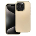 Metallic telefoni ümbris iPhone 15 Pro kuldne Metallic telefoni ümbris iPhone 15 Pro kuldne