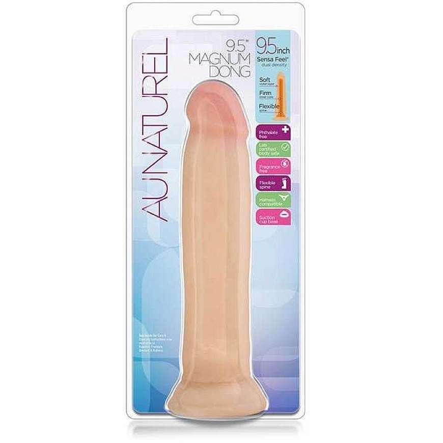 Blush AU NATUREL 9,5 colių MAGNUM DONG