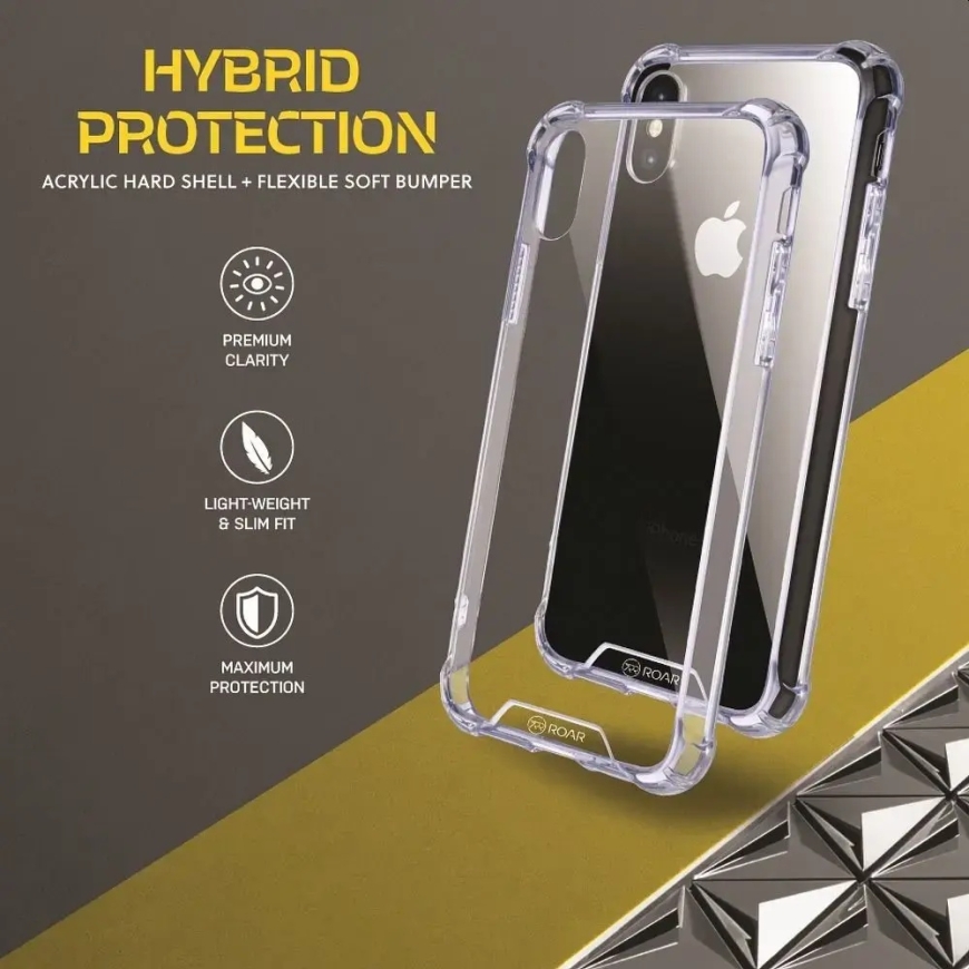 ROAR Armor telefono dėklas iPhone 12 | iPhone 12 Pro skaidrus – 5
