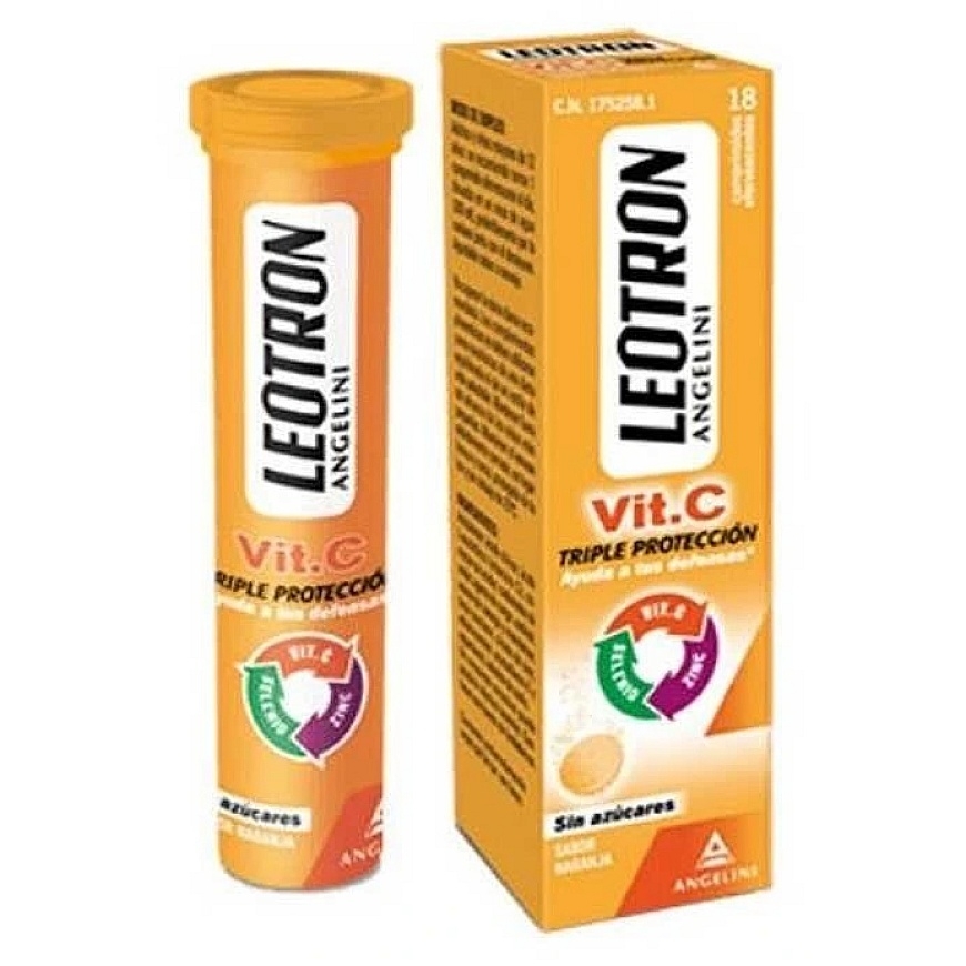 Leotron C-vitamiini 18 Vaikutustabletti