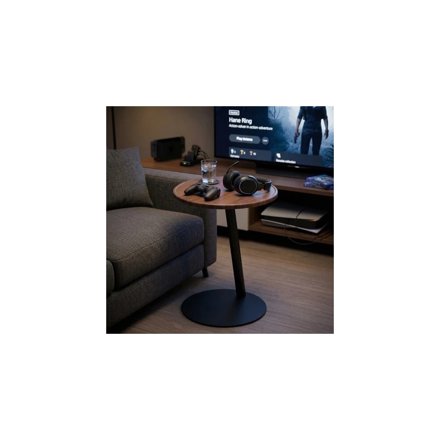 Spacetronik Buddy 28 Rustic Side Table – 3