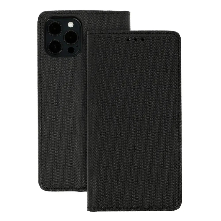 Išmanusis MAGNET dėklas XIAOMI REDMI NOTE 13 PRO 4G JUODAS
