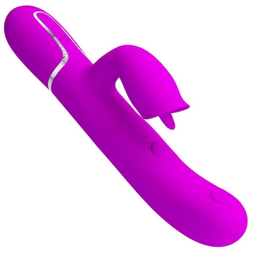 Pretty Love Flirtation PRETTY LOVE - ВИБРАТОР В СИНОМ ЦВЕТЕ С ИГРОВЫМ ДИЗАЙНОМ – 3