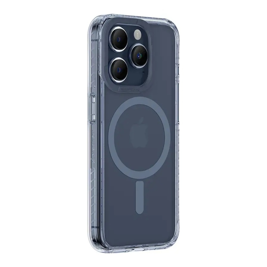 Amazing Thing Titan Pro чехол с поддержкой MagSafe для телефона iPhone 15 Pro Max синий – 4