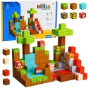 Lean Toys Magnetilised ehitusplokid, pikselite maailma teema, 146 tk. Lean Toys Magnetilised ehitusplokid, pikselite maailma teema, 146 tk.