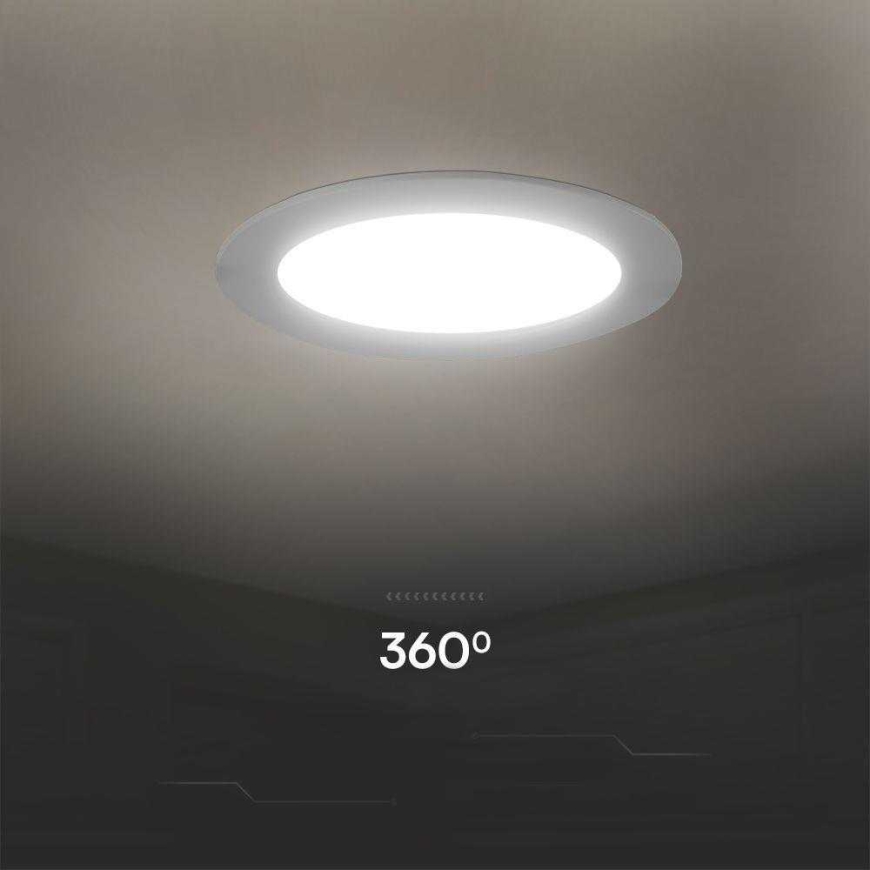 V-tac 12W LED įleidžiama panelė, balta, 6500K, SAMSUNG LED chip – 4